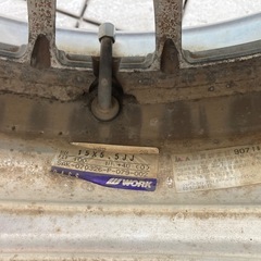 ワーク　15インチ　4穴の画像