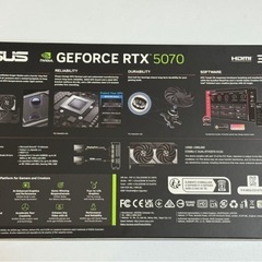 ASUS Dual GeForce RTX 5070 12GB GDDR7 OCの画像