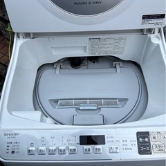 パナソニック 5.5kg 洗濯機 ES-TX5D-S 2020年製　の画像
