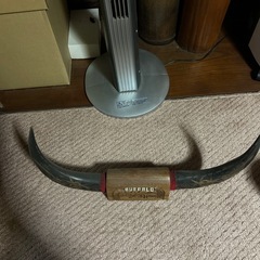 バッファロー木の置物の画像