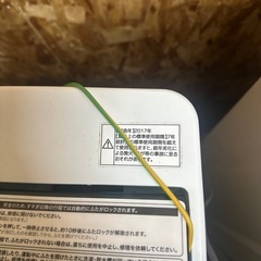 Haier 洗濯機　2017年製の画像