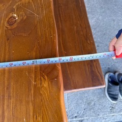 天板　難あり　木製　テーブルセットの画像