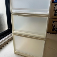 無印の衣類ケース無料で譲りますの画像