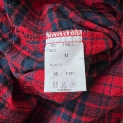 チェックシャツの画像