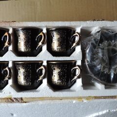コーヒーカップ＆お皿セット　６組の画像