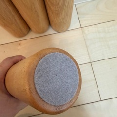 [無印良品]  木製脚 (脚付マットレス、ベッドフレーム用)の画像