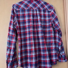 チェックシャツ　ユニクロの画像