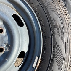 値下げスタドレスタイヤの画像