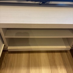 テレビ台　ホワイト　アイリスオーヤマ　の画像