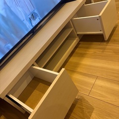 テレビ台　ホワイト　アイリスオーヤマ　の画像