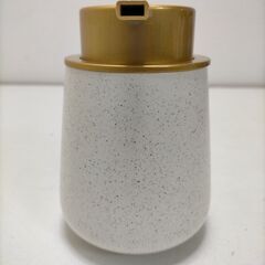 カミーナ ソープディスペンサー アイボリー ゴールド 泡タイプ 詰め替え容器 ディスペンサー ボトル 洗面所 キッチン バスグッズ 251106-3Tの画像