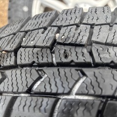 軽自動車用 155/65R14スタッドレスタイヤ アルミ付き4本セット 冬用の画像