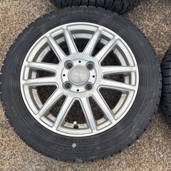 軽自動車用 155/65R14スタッドレスタイヤ アルミ付き4本セット 冬用の画像
