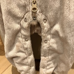   mikihouse ベビー　カバーオール　ロンパース　くまの耳の画像