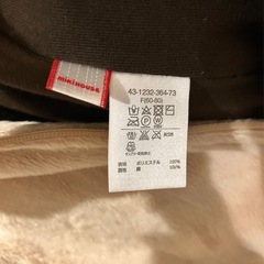   mikihouse ベビー　カバーオール　ロンパース　くまの耳の画像