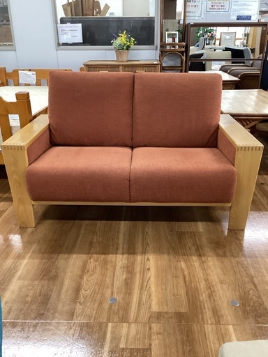 2人掛けソファー【町田市再生家具】252254