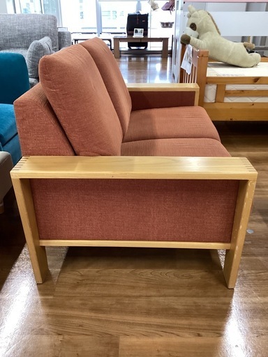 2人掛けソファー【町田市再生家具】252254