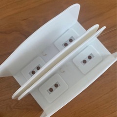 L
una ベビーサークル グレー×ホワイトの画像