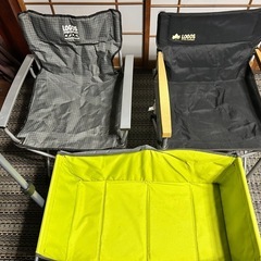 logos ロゴス　チェアとカートのセットの画像