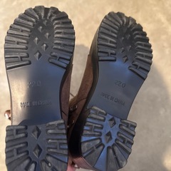 キッズブーツ　22センチの画像