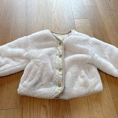 apres les coursアプレレクール　リバーシブルファージャケットの画像