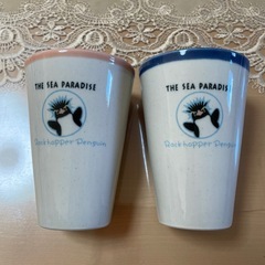 ペアカップ♪イワトビペンギンの画像