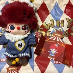 【WHY SO SERIOUS?】ぬいぐるみペンダント【DIMOO】2体SET　ポップマートの画像