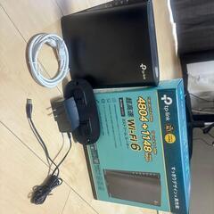 tp-link Wi-Fi 6 ルーター 4804+1148 Mbpsの画像