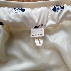 プティマイン(petit main)【Disney】ミニー　ウィンドブレーカー　フード付きジャケットの画像