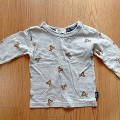 POLO デニム　サロペット　ポロベビー POLOBaby 長袖　セットアップの画像