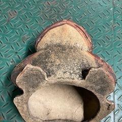 信楽焼のカエルの画像