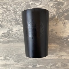 【スターバックス】マットブラック タンブラー2個＋軽量スプーン付き／まとめ購入でさらにお得【値下げ交渉可能】の画像