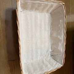 お洒落な収納ケース×2の画像