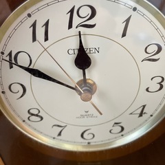 シチズン　起き時計の画像