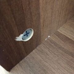 ★リユースのサカイ日立店★HJ8218  レンジボード ダークブラウン H183×D41×W90 クリーニング済み の画像