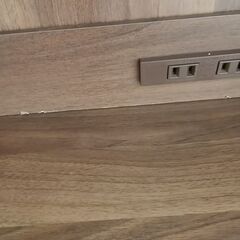 ★リユースのサカイ日立店★HJ8218  レンジボード ダークブラウン H183×D41×W90 クリーニング済み の画像