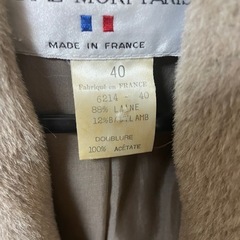 HANAE MORI ハナエモリ　ウールコートの画像