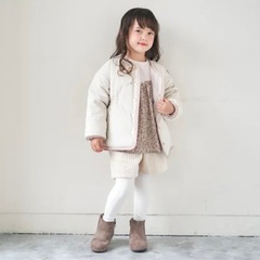 apres les coursアプレレクール　リバーシブルファージャケットの画像