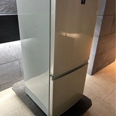 格安★シャープ 137L 2ドア冷蔵庫 SJ-PD14X-N 2013年製の画像