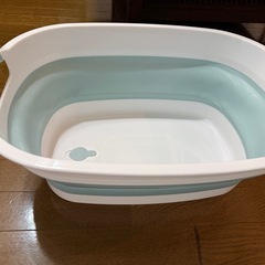 折りたたみ式　洗濯バスケットの画像