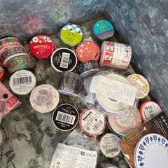 マスキングテープなど　両手1すくい の画像