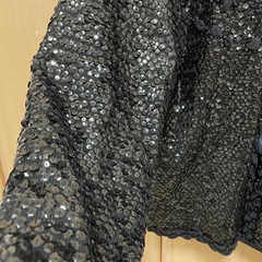 花モチーフ　スパンコール　ジャケットの画像