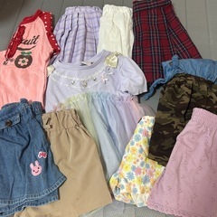 女の子　子供服　60着以上❗️ ユニクロ、GAP、COMME CA ISM、miki house、80〜160 幅広くの画像