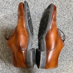 ビジネスシューズ 幅広 シューズ25サイズ ブラウン Biz Artの画像