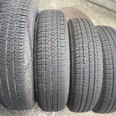 ジムニー　16インチ タイヤ・ホイールセット 5スポークの画像