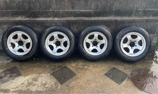 ジムニー　16インチ タイヤ・ホイールセット 5スポーク