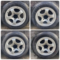 ジムニー　16インチ タイヤ・ホイールセット 5スポークの画像