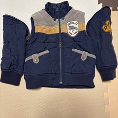 RAD CHAP ジャンパー　2WAY ベスト　100サイズの画像