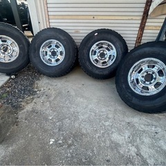 16インチ　アルミタイヤ4本セットの画像