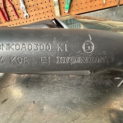 CBR250R純正マフラーの画像